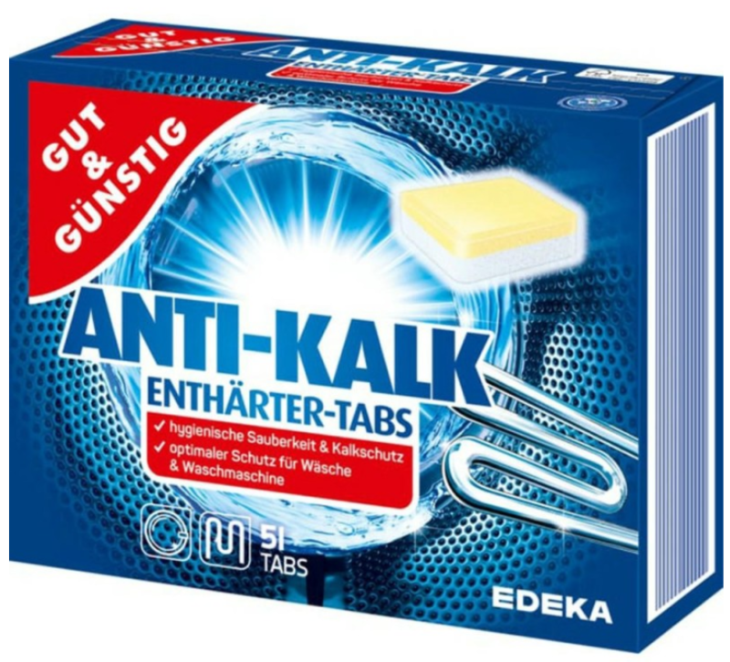 GG Anti-Kalk 51szt. tabletki do pralki