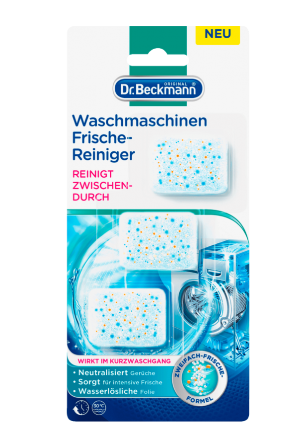 Dr Beckmann Waschmaschinen Frische-Reiniger 3x20g odkamieniacz