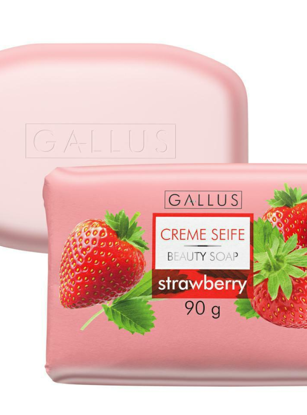 Gallus 90g Strawberry Mydło w kostce