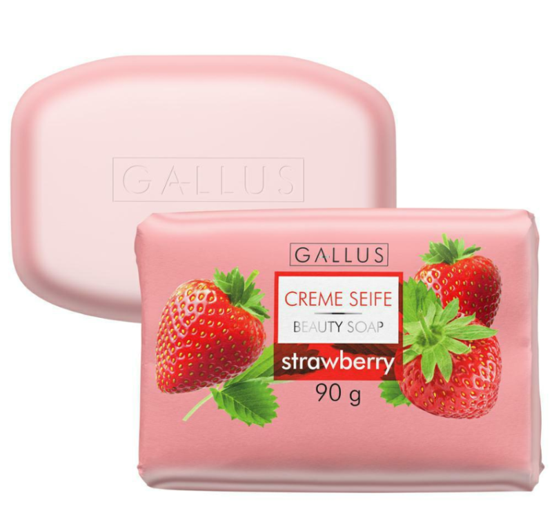 Gallus 90g Strawberry Mydło w kostce